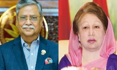 President urges countrymen to pray for Khaleda Zia‍‍`s swift recovery