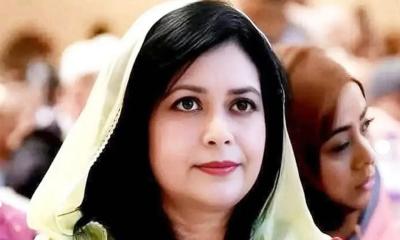 Zubaida Rahman departs for London to celebrate Eid with family