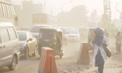 Dhaka among world’s 10 most polluted cities, air quality ‘unhealthy’