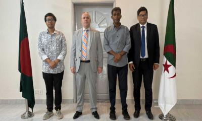 Peace for People Foundation delegation calls on Algerian ambassador