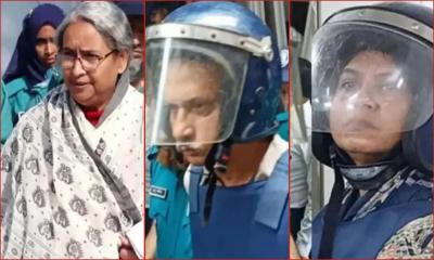 Dipu Moni, Mozammel Babu, Farzana Rupa shown arrested