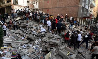 Colombia earthquake death toll reaches 111 as rescuers search for survivors
