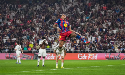 Barcelona beats Real Madrid again to win Spanish Super Cup final in Saudi Arabia