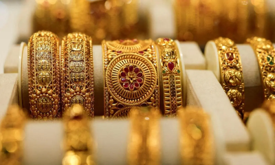 Gold prices drop by Tk3,266 per bhori in Bangladesh