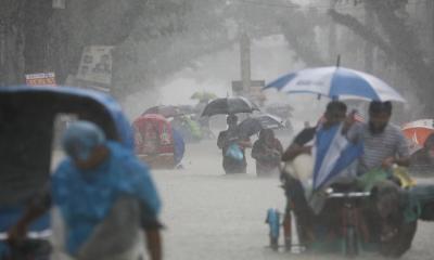 Heavy downpour warning for 7 divisions, landslide risks at hill regions