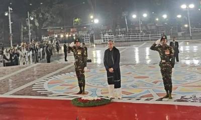 President pays homage to language heroes