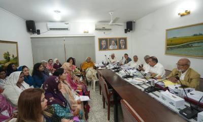 Tarique Rahman works at his party office past midnight