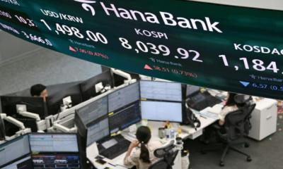 Asian stocks take another hit from AI, Mideast worries