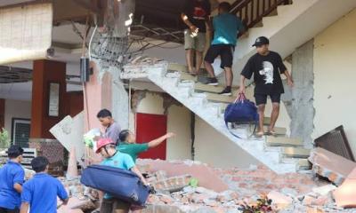 Indonesia earthquake death toll hits 53 as thousands remain displaced
