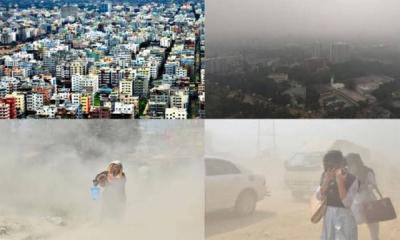 Dhaka’s air most polluted in the world