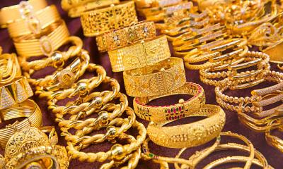 Gold price drops by Tk 6,590 per bhori