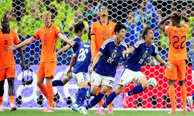 Japan fight back twice to draw with Netherlands in World Cup thriller