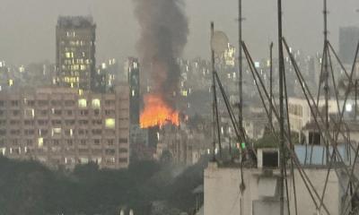 Fire breaks out in the capital’s Korail slum