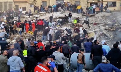 Death toll rises to 15 after building collapse in northern Lebanon