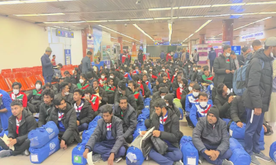 170 Bangladeshis return home from Libya