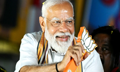 Lotus blooms in West Bengal: Modi