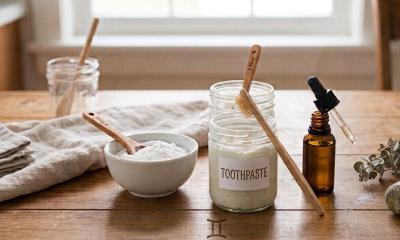 Make natural toothpaste at home