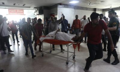 Over 50 hospitalised with burn injuries after jet crashes into school building