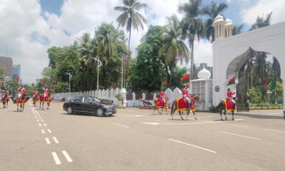 President Mirza Fakhrul moves into Bangabhaban