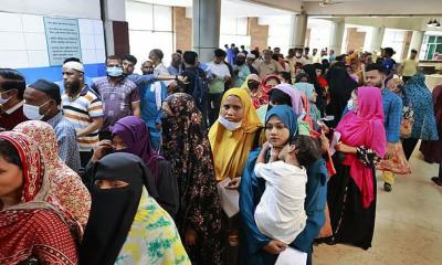 Outdoor services resume at national eye hospital after two-week disruption