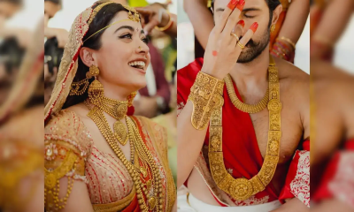 Jeweller reveals 10-month process behind Rashmika‍‍`s bridal jewellery