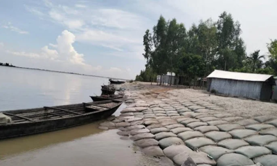 Brahmaputra erosion leaves 50 families homeless in Kurigram, more at risk