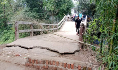 Sunamganj bridge collapse disrupts three unions