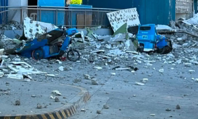 Magnitude 7.8 quake in southern Philippines kills at least 4, triggers tsunami alert