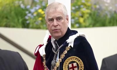 UK welcomes king`s move to strip Andrew of royal titles