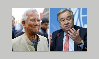 UN Chief backs Dr. Yunus’ leadership, expresses strong support for reform efforts