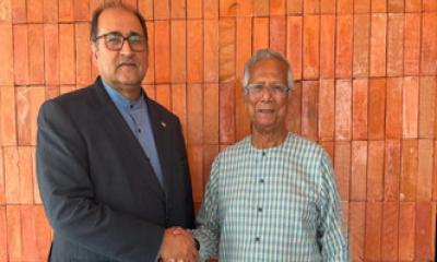 Iran invites Prof Yunus to visit Tehran