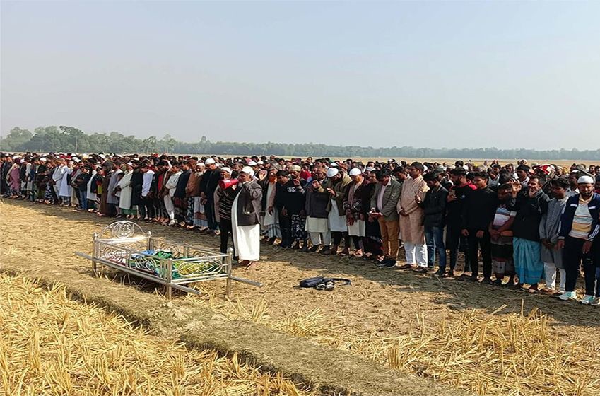 Sajid laid to rest at family graveyard
