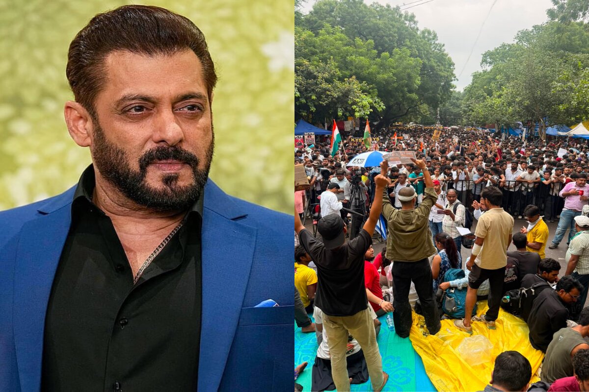 Salman Khan backs students, calls for a better education system