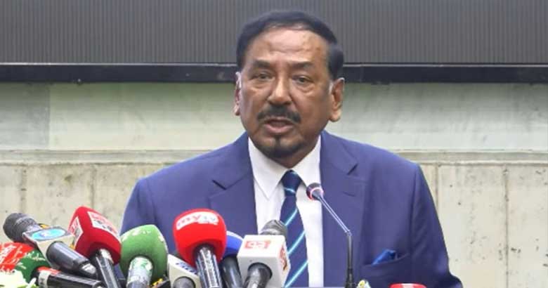 Speaker Hafiz Uddin Ahmed assumes charge as acting president