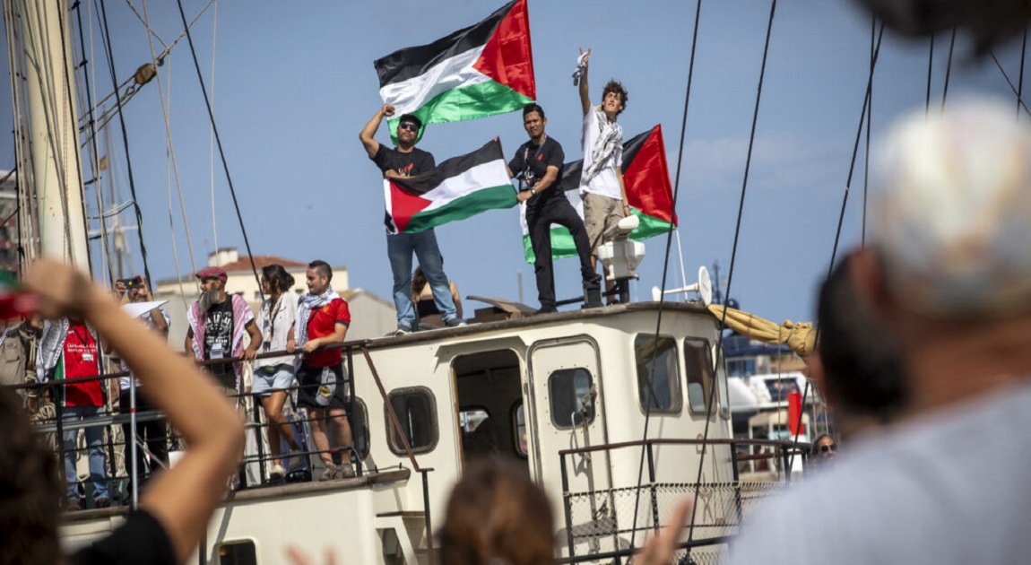 Israel blocks 13 Gaza-bound aid ships, detains over 200 activists