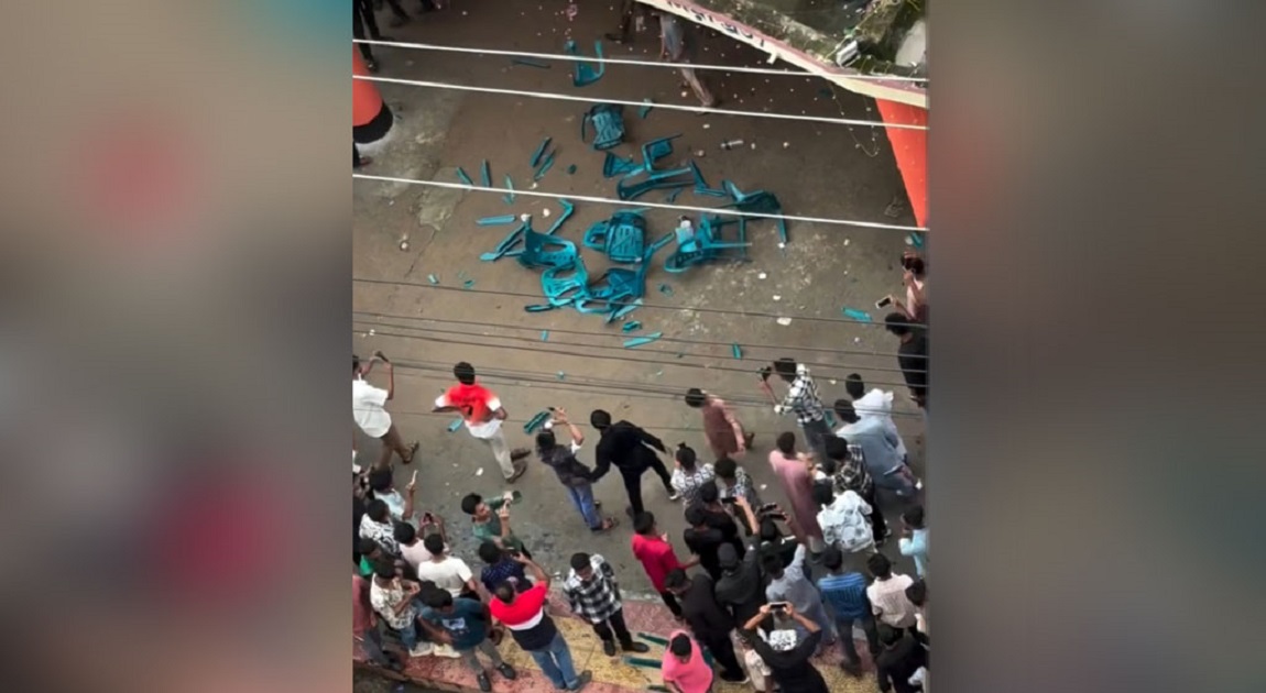 Technical glitch sparks vandalism and looting at Eid movie show