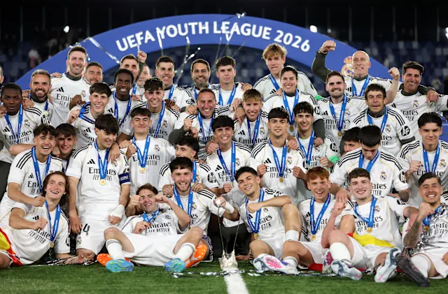 Real Madrid win UEFA Youth League title after shootout victory