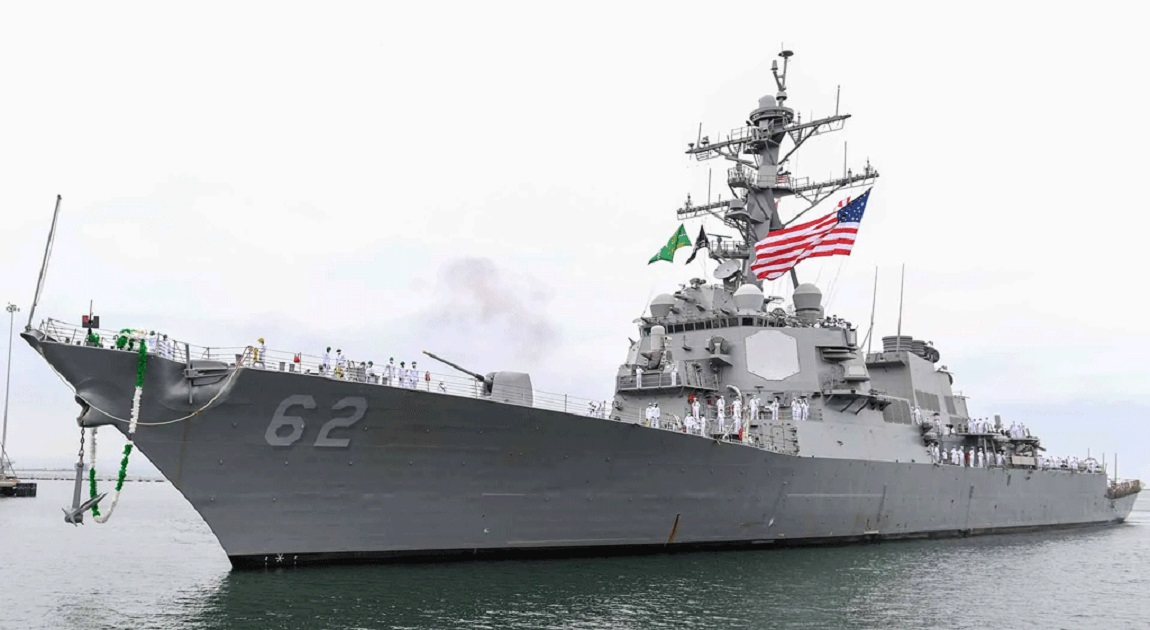 US navy ship arrives in Bangladesh for 3-day courtesy visit