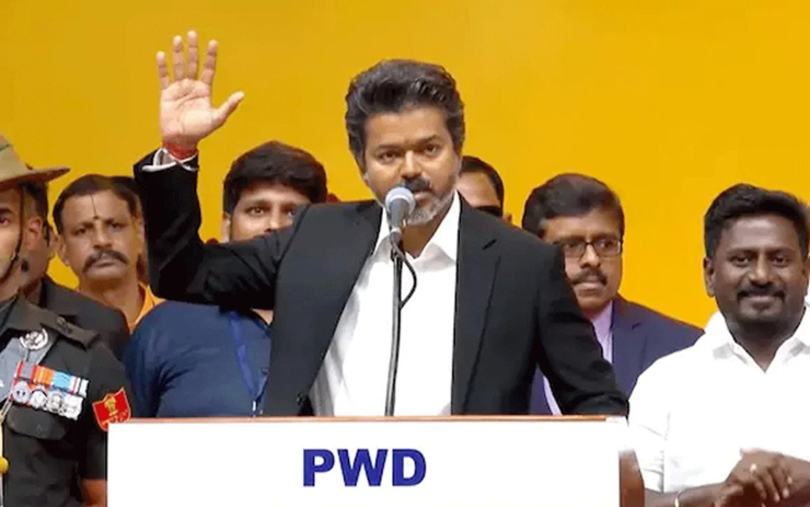 Thalapathy Vijay takes oath as Tamil Nadu CM