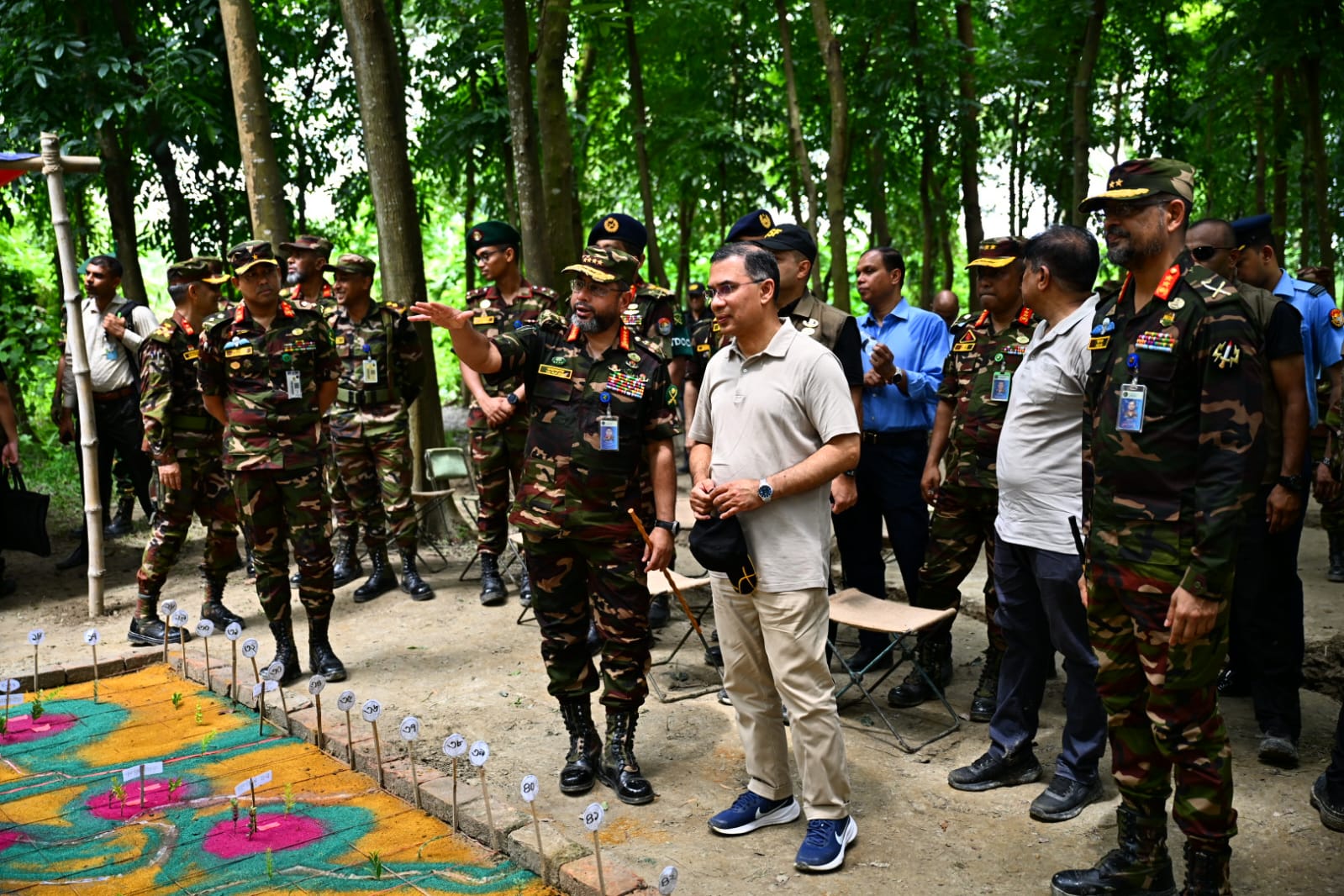 PM makes surprise visit to army summer exercise