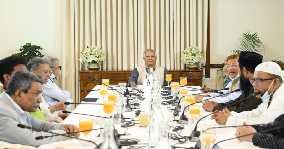 Political parties urge interim govt to ensure law and order