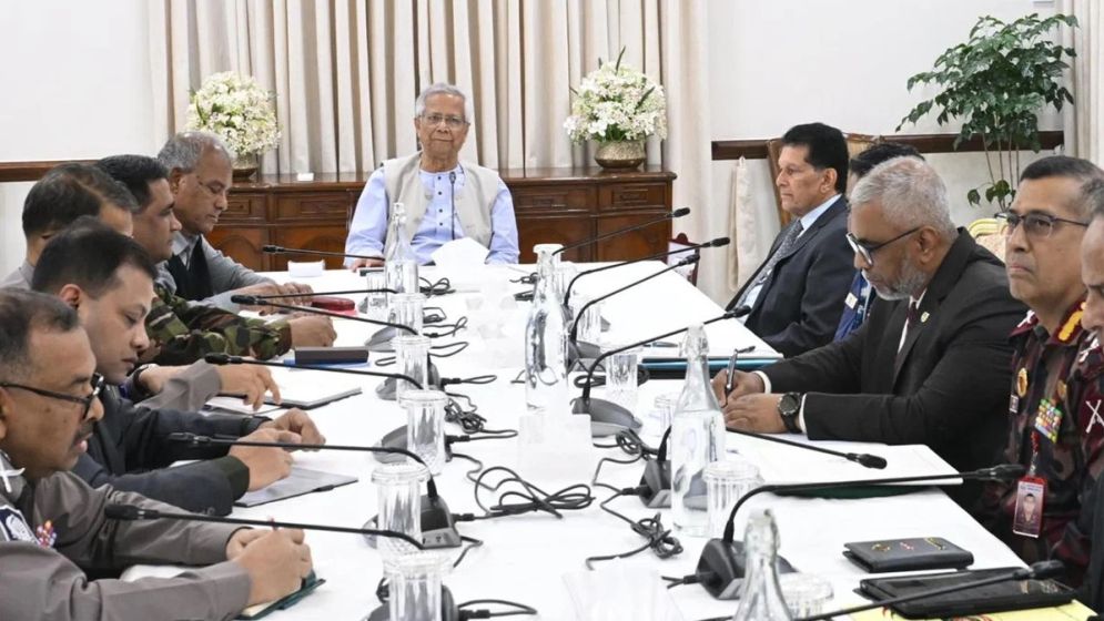 Law and order must be maintained before election: Prof Yunus