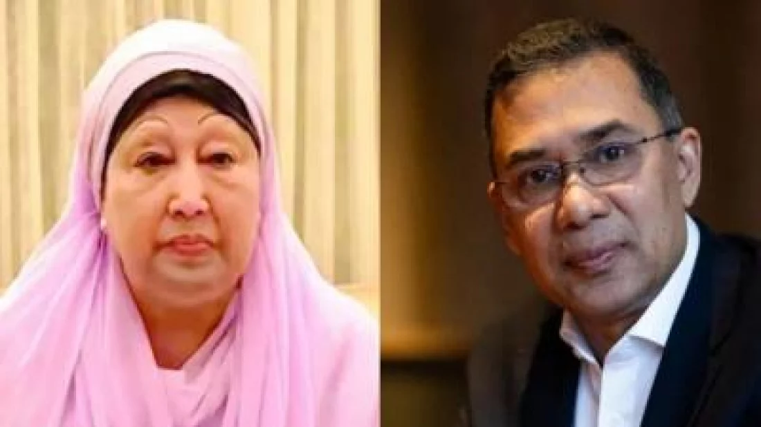 Tarique, other family members were by Khaleda’s side during her demise