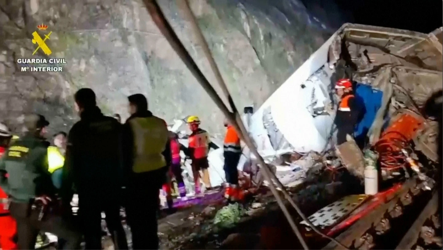 Death toll in Spanish train collision rises to 39 and authorities say it could still rise
