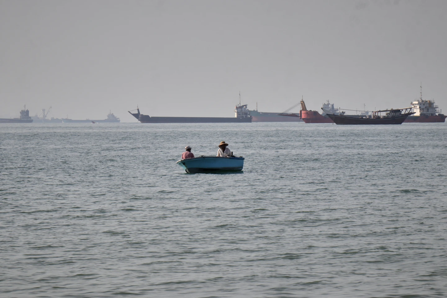 Tensions flare near Strait of Hormuz as a ship is seized and another is sunk