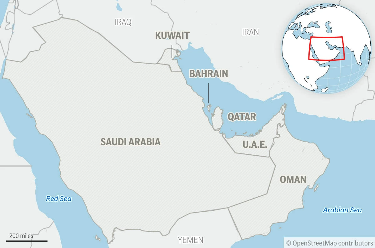 US bombs Iranian military sites, then downs missiles Tehran fired at troops in Kuwait