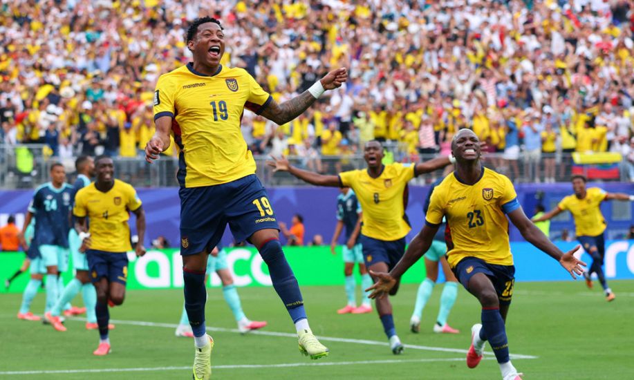 Ecuador reach knockout stage after stunning 2–1 win over Germany