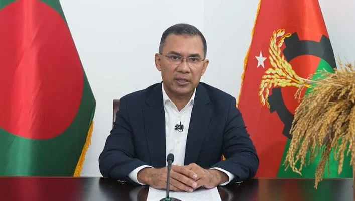 Tarique Rahman calls people to vote for BNP to make the nation victorious