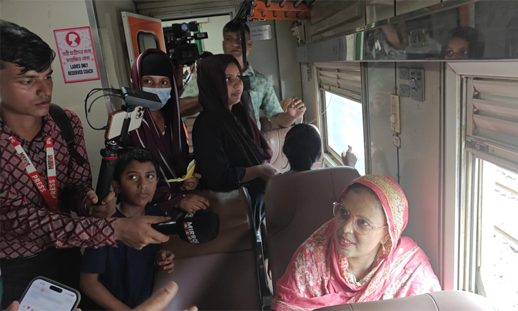 Special train coaches introduced for women passengers during Eid travel