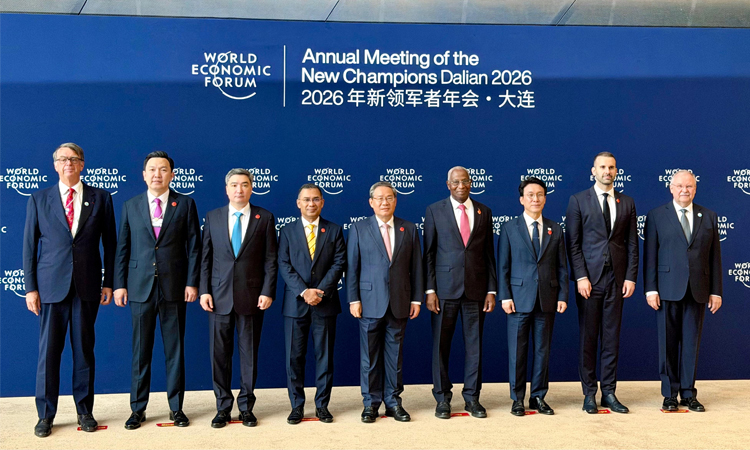 PM joins WEF annual meet in Dalian city, China